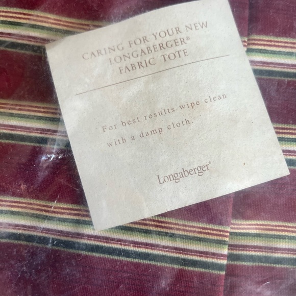Y2K Longaberger tote bags : holiday 2005 tote bag & sunny day tote •deadstock - Picture 6 of 8